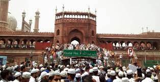 Jama masjid protest