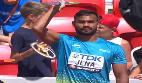 Kishore Jena, Javeline