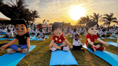 #YogaSeHiHoga #InternationalYogaDay #YogaForOneEarthOneHealth #KidsYoga #WellnessForAll #PMModiYoga #YogaIsFun #MindfulLiving #YogaWithChikooBuntyBittu