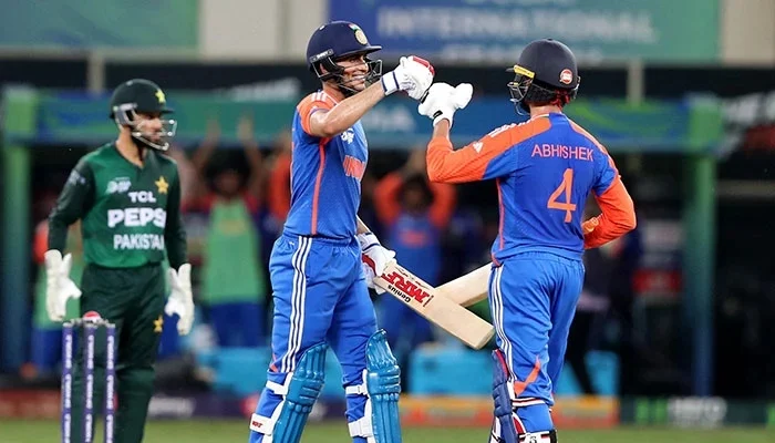 India Beats Pakistan