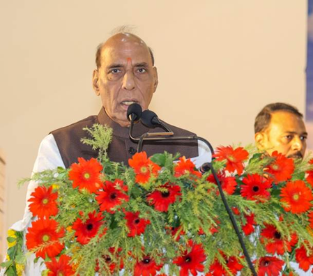 Defence Minister Rajnath Singh