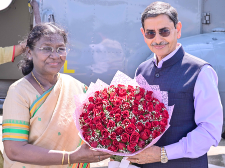 President Murmu Hyderabad Visit
