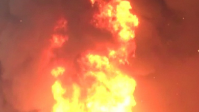 ONGC well fire Blowout control