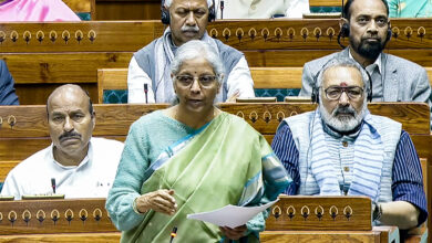 Finance Minister Nirmala Sitharaman
