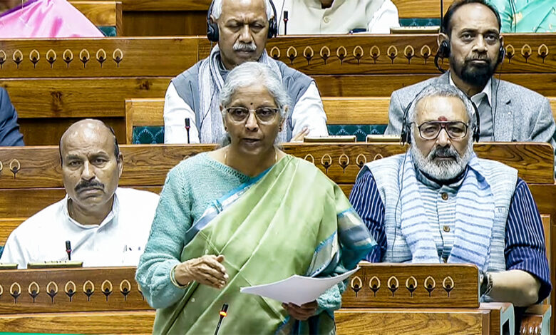 Finance Minister Nirmala Sitharaman